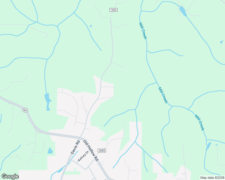 map of restaurants, bars, coffee shops, grocery stores, and more near 1721 Pogo Road in Walkertown