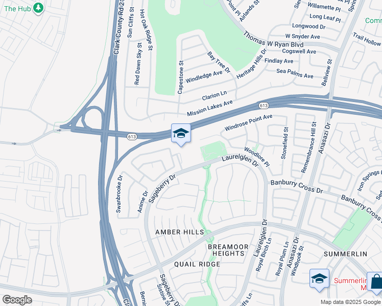 map of restaurants, bars, coffee shops, grocery stores, and more near 1700 Sageberry Drive in Las Vegas