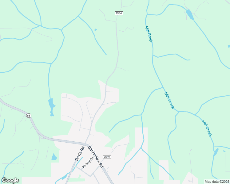 map of restaurants, bars, coffee shops, grocery stores, and more near 1721 Pogo Road in Walkertown