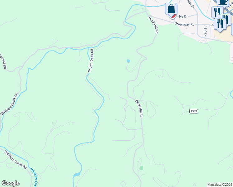 map of restaurants, bars, coffee shops, grocery stores, and more near 249 Rocky Maple Ave in Boone