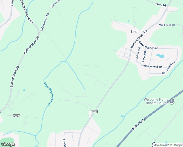 map of restaurants, bars, coffee shops, grocery stores, and more near 5600 Brookway Drive in Walkertown