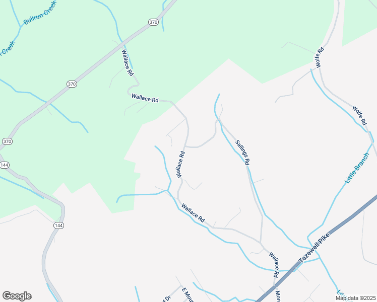 map of restaurants, bars, coffee shops, grocery stores, and more near 295 Sallings Road in Luttrell