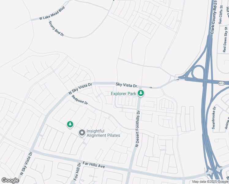 map of restaurants, bars, coffee shops, grocery stores, and more near 800 Echelon Street in Las Vegas