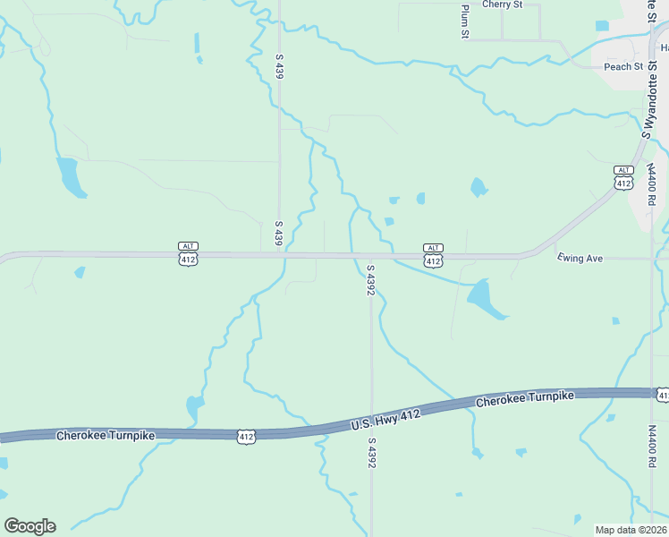 map of restaurants, bars, coffee shops, grocery stores, and more near 5040 U.S. 412 in Locust Grove