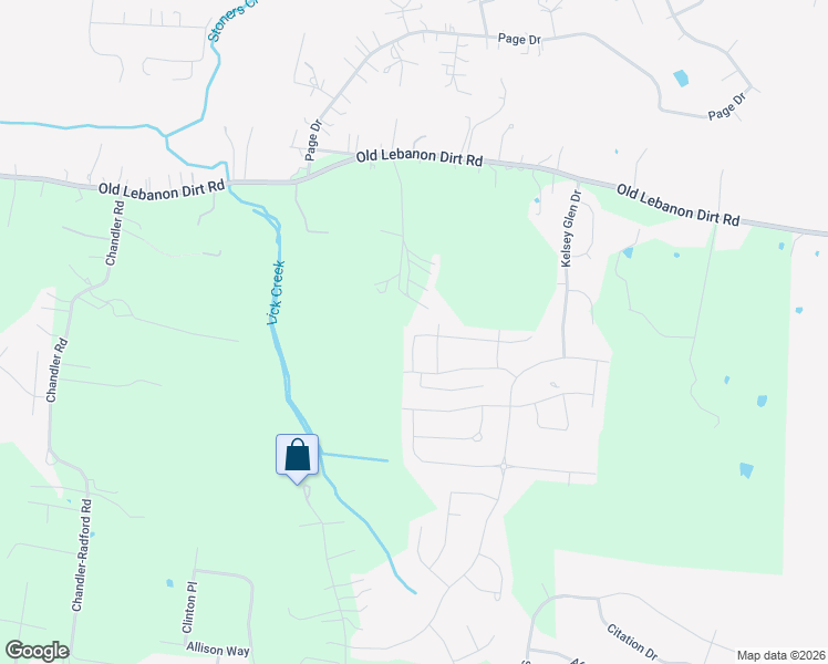 map of restaurants, bars, coffee shops, grocery stores, and more near 2117 Kirkwood Drive in Mt. Juliet