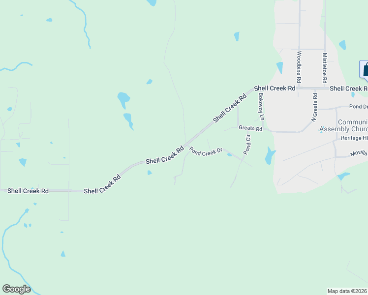 map of restaurants, bars, coffee shops, grocery stores, and more near 11055 Pond Creek Drive in Sand Springs