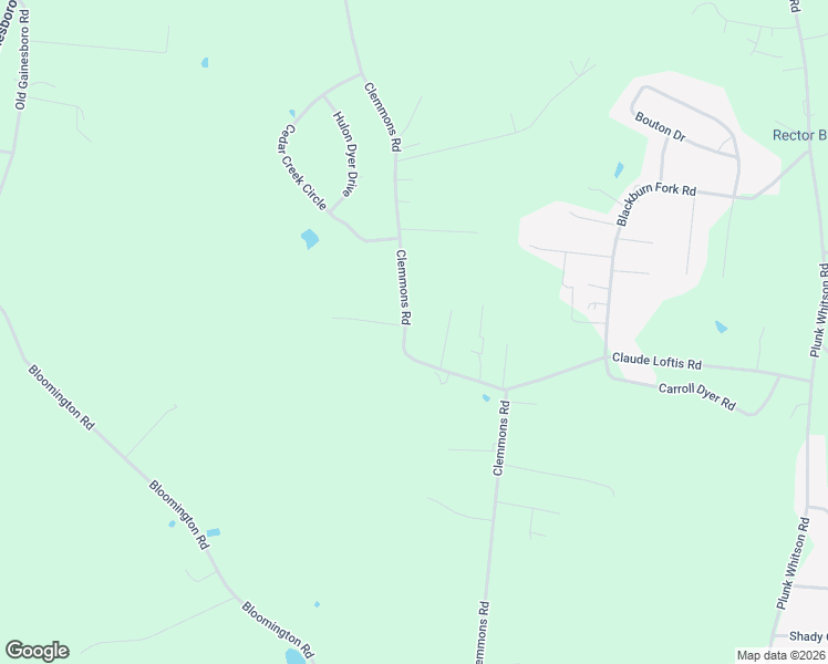 map of restaurants, bars, coffee shops, grocery stores, and more near 1431 Clemmons Road in Cookeville