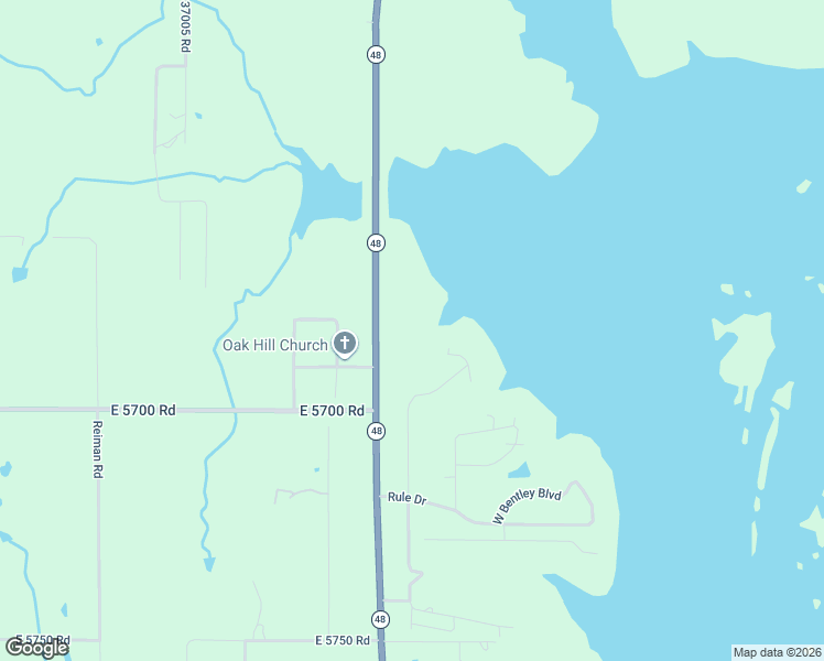 map of restaurants, bars, coffee shops, grocery stores, and more near 5518 West Coyote Trail in Terlton