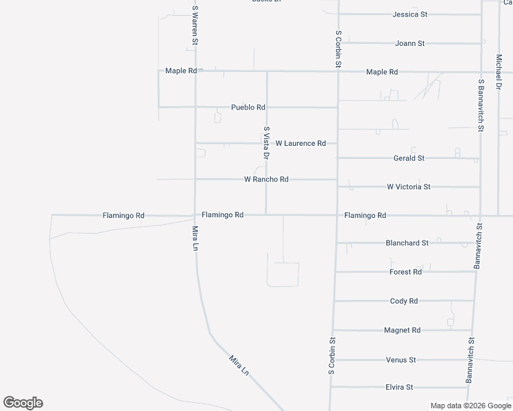 map of restaurants, bars, coffee shops, grocery stores, and more near 4840 Flamingo Road in Pahrump