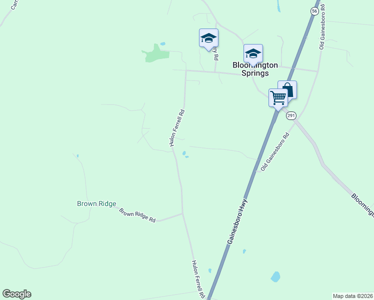 map of restaurants, bars, coffee shops, grocery stores, and more near 5564 Willow Oak Drive in Baxter