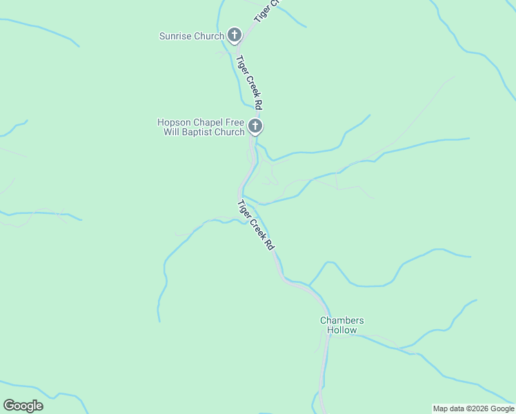 map of restaurants, bars, coffee shops, grocery stores, and more near 675 Tiger Creek Road in Roan Mountain