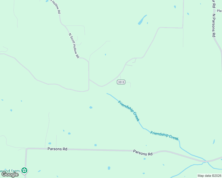 map of restaurants, bars, coffee shops, grocery stores, and more near 16300 County Road 3515 in Springdale