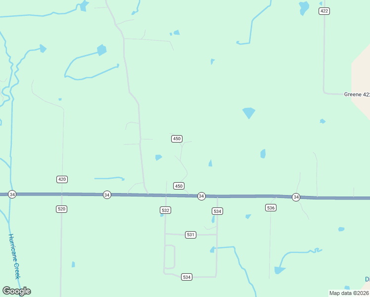 map of restaurants, bars, coffee shops, grocery stores, and more near 132 Gr 450 Road in Marmaduke