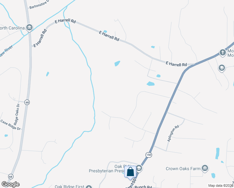 map of restaurants, bars, coffee shops, grocery stores, and more near 6597 Currieton Drive in Oak Ridge