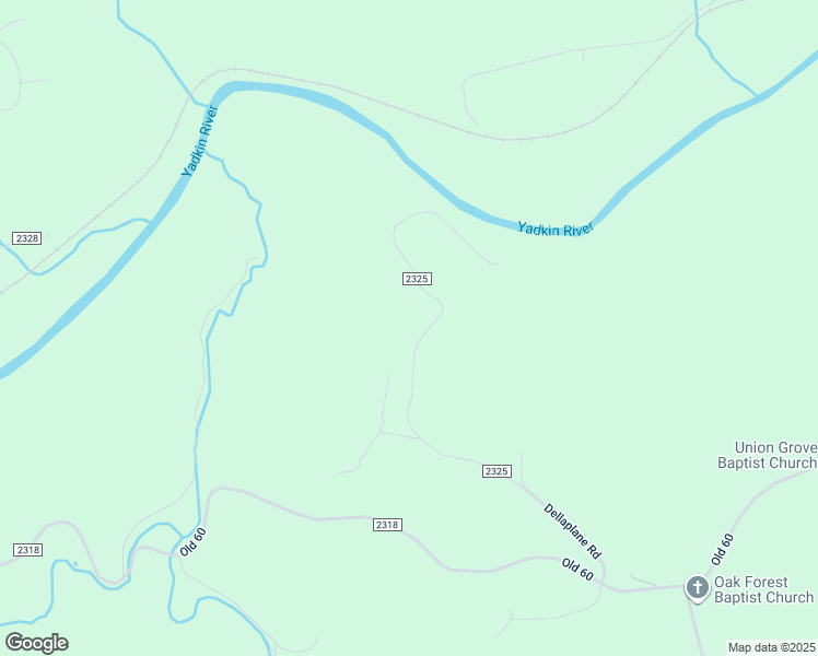map of restaurants, bars, coffee shops, grocery stores, and more near 725 Dellaplane Road in Roaring River