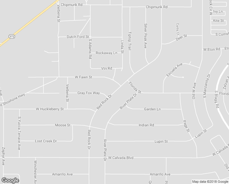map of restaurants, bars, coffee shops, grocery stores, and more near 2136 Red Rock Drive in Pahrump