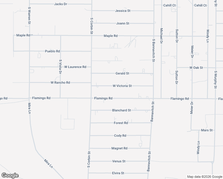 map of restaurants, bars, coffee shops, grocery stores, and more near 4331 West Victoria Street in Pahrump