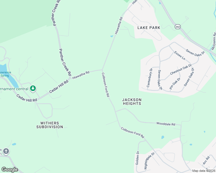 map of restaurants, bars, coffee shops, grocery stores, and more near 1754 Collinson Ford Road in Morristown