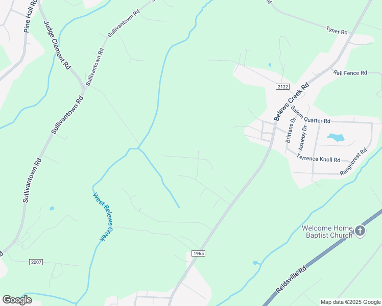 map of restaurants, bars, coffee shops, grocery stores, and more near 6535 Creek Run Road in Walkertown