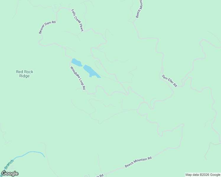 map of restaurants, bars, coffee shops, grocery stores, and more near Woodlake Loop Road in Elk Park