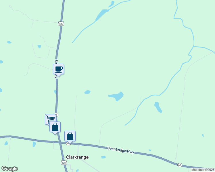 map of restaurants, bars, coffee shops, grocery stores, and more near in Clarkrange