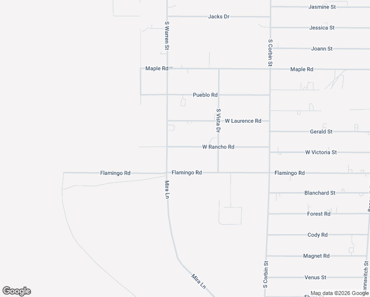 map of restaurants, bars, coffee shops, grocery stores, and more near 4901 West Rancho Road in Pahrump