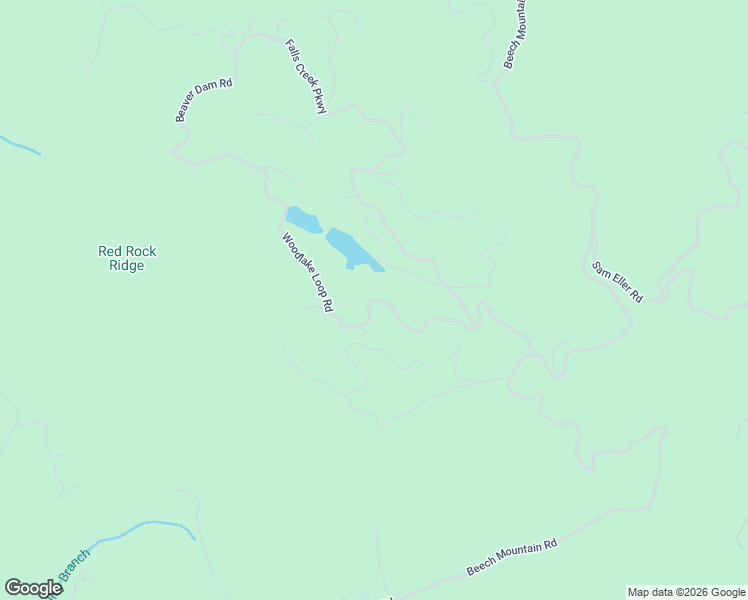 map of restaurants, bars, coffee shops, grocery stores, and more near Woodlake Loop Road in Elk Park