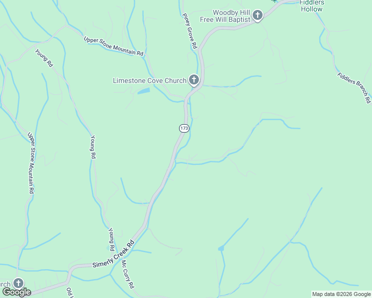 map of restaurants, bars, coffee shops, grocery stores, and more near 135 Robert Tolley Drive in Unicoi