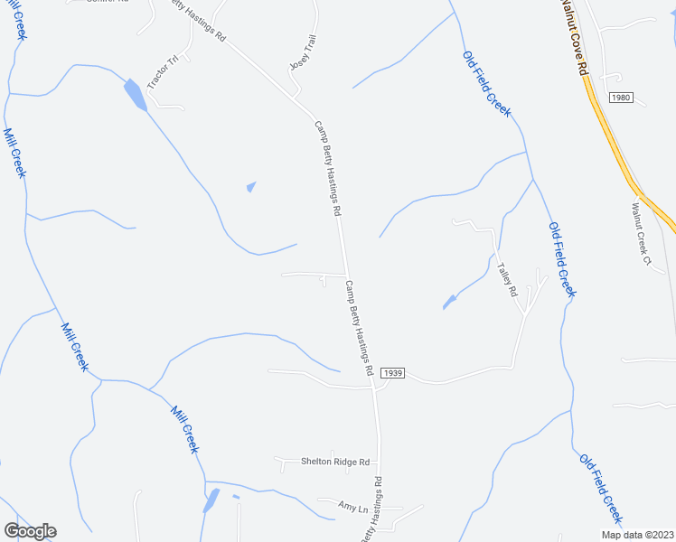 map of restaurants, bars, coffee shops, grocery stores, and more near 4600 Camp Betty Hastings Road in Walkertown