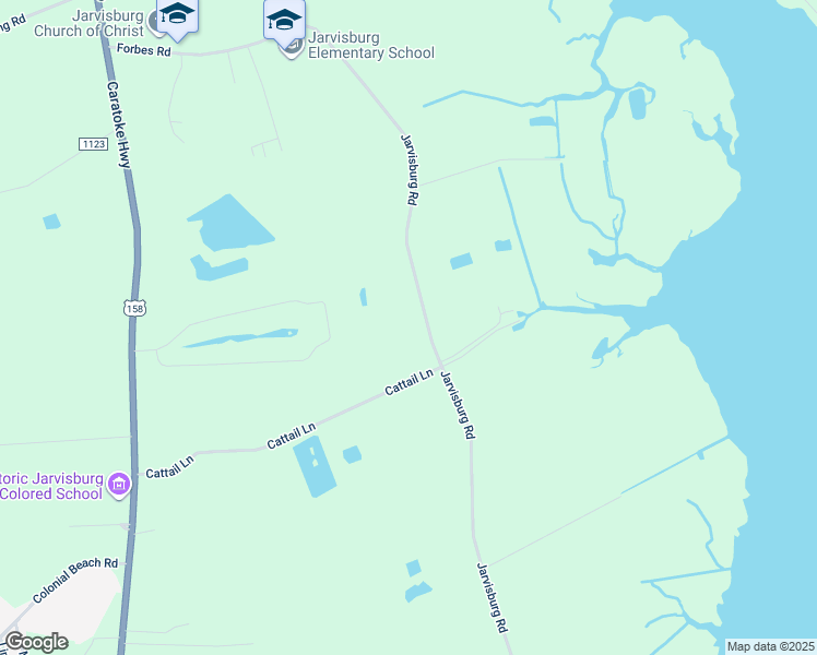map of restaurants, bars, coffee shops, grocery stores, and more near 350 Jarvisburg Road in Jarvisburg