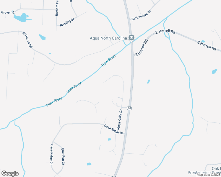 map of restaurants, bars, coffee shops, grocery stores, and more near 8406 Creeks Edge Court in Oak Ridge
