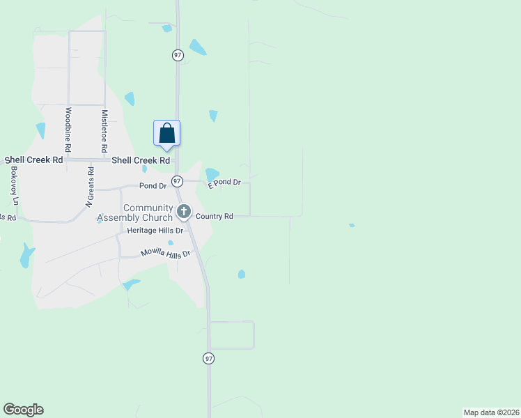 map of restaurants, bars, coffee shops, grocery stores, and more near 2901 Timberlane Ridge Road in Sand Springs