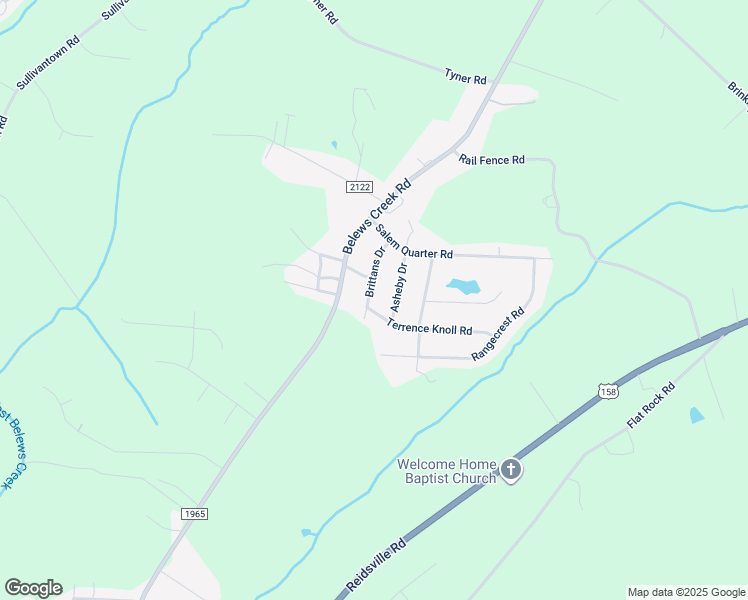 map of restaurants, bars, coffee shops, grocery stores, and more near 5935 Brittans Drive in Belews Creek