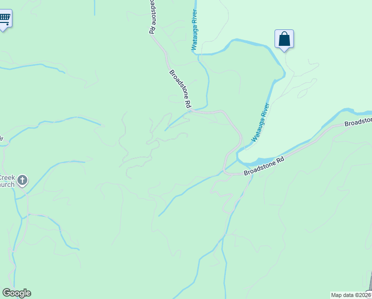 map of restaurants, bars, coffee shops, grocery stores, and more near 235 Springhollow Road in Beech Mountain