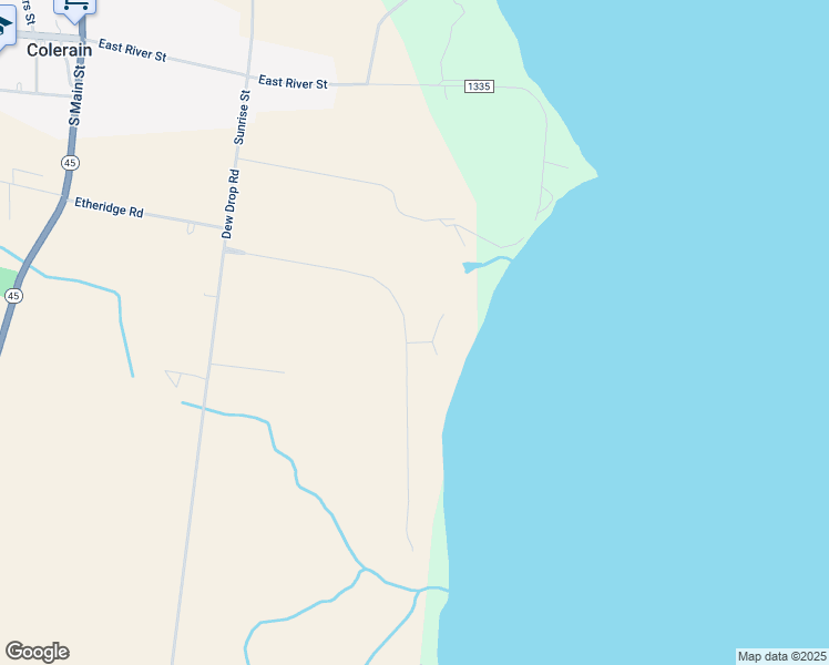 map of restaurants, bars, coffee shops, grocery stores, and more near 101 Owens Drive in Colerain