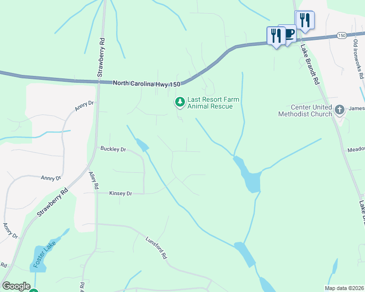 map of restaurants, bars, coffee shops, grocery stores, and more near 3005 Crosby Court in Summerfield