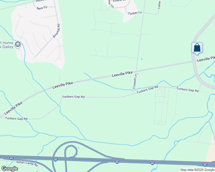 map of restaurants, bars, coffee shops, grocery stores, and more near 2035 Tuckers Gap Road in Lebanon