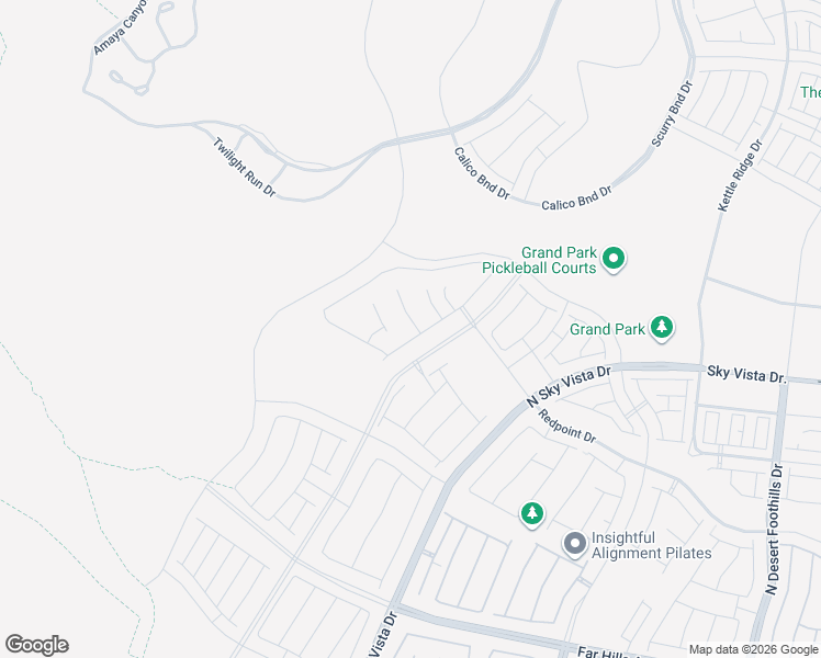 map of restaurants, bars, coffee shops, grocery stores, and more near Unnamed Road in Las Vegas