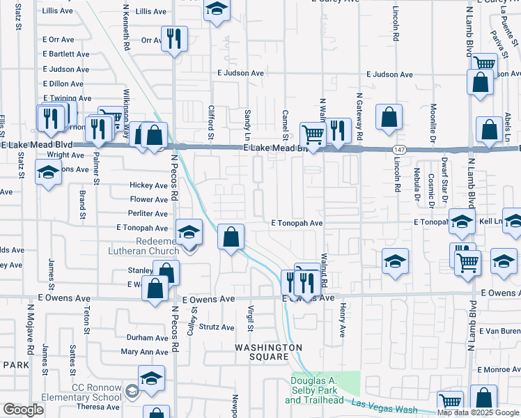 map of restaurants, bars, coffee shops, grocery stores, and more near 1839 Vida Pacifica Street in Las Vegas