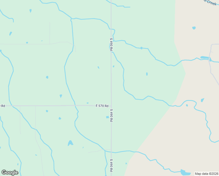 map of restaurants, bars, coffee shops, grocery stores, and more near 7864 South 449 Road in Rose