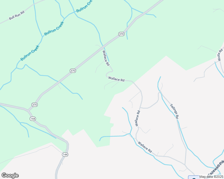 map of restaurants, bars, coffee shops, grocery stores, and more near 477 Wallace Road in Luttrell