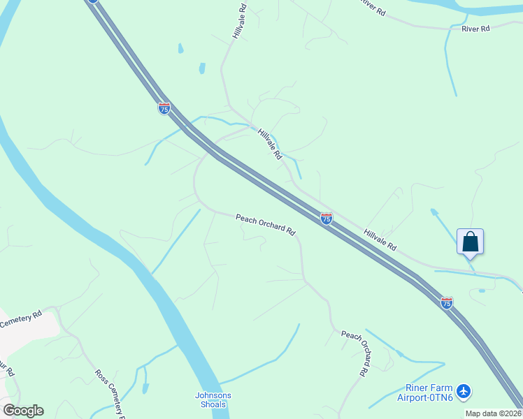 map of restaurants, bars, coffee shops, grocery stores, and more near 574 Peach Orchard Road in Clinton