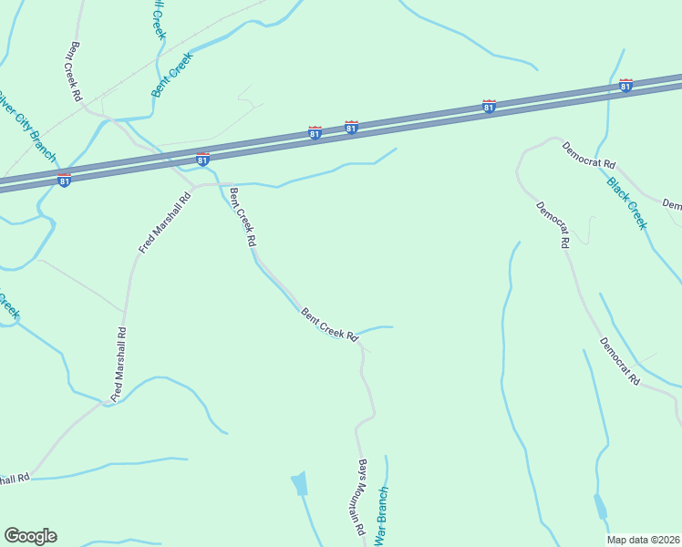 map of restaurants, bars, coffee shops, grocery stores, and more near 4051 Bent Creek Road in Russellville