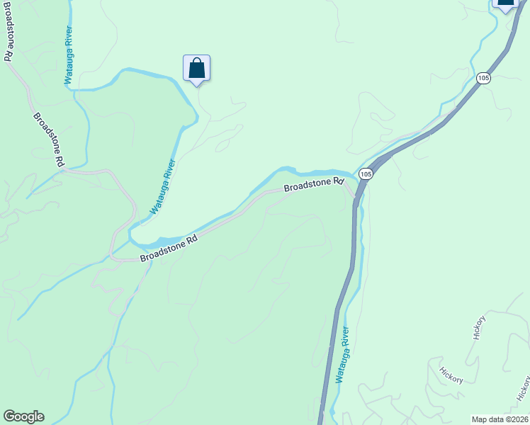 map of restaurants, bars, coffee shops, grocery stores, and more near 268 Cloudrise Lane in Banner Elk
