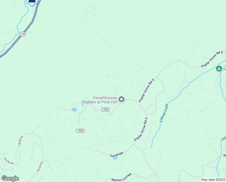 map of restaurants, bars, coffee shops, grocery stores, and more near 189 Shores Way in Boone