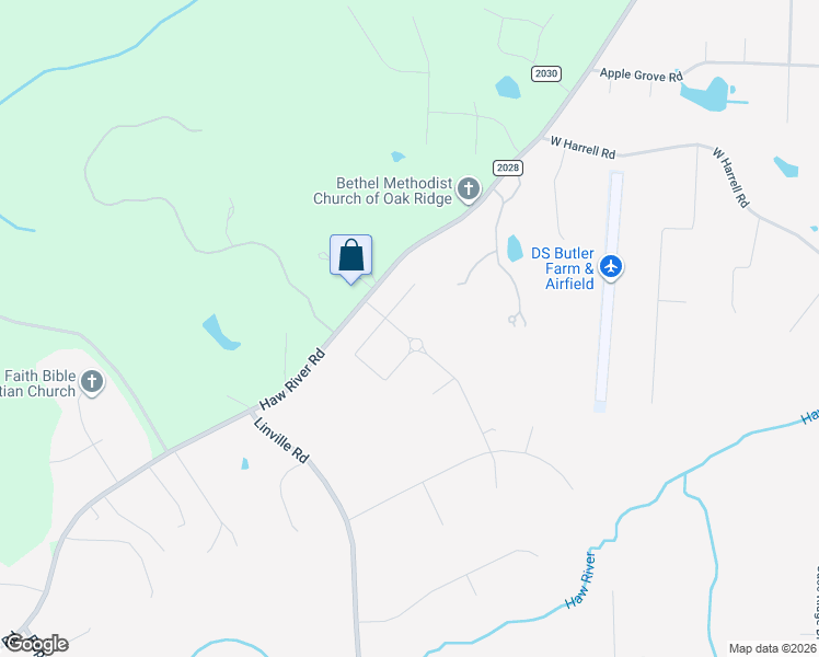 map of restaurants, bars, coffee shops, grocery stores, and more near 7307 Lanval Drive in Oak Ridge