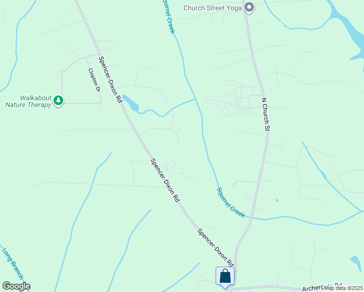 map of restaurants, bars, coffee shops, grocery stores, and more near 300 Heather Ridge Court in Greensboro