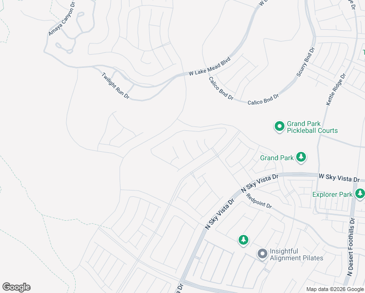 map of restaurants, bars, coffee shops, grocery stores, and more near 1045 Estates Bend Court in Las Vegas