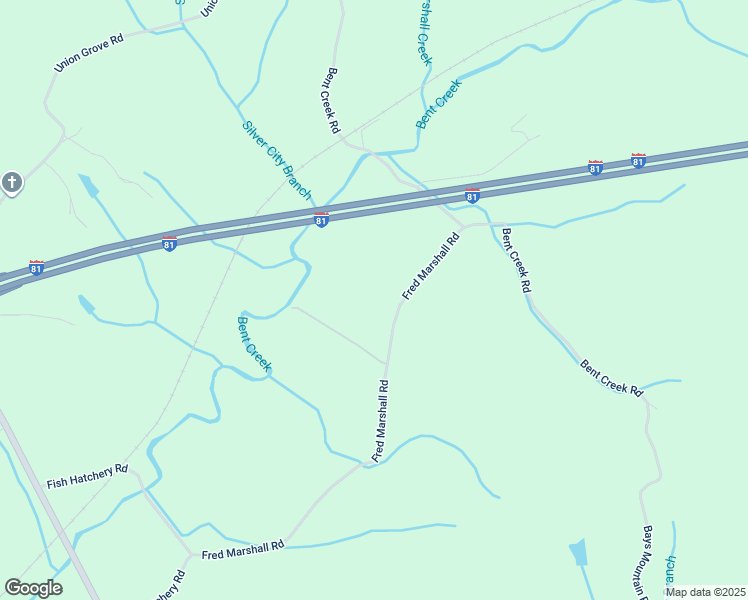map of restaurants, bars, coffee shops, grocery stores, and more near 5353 Fred Marshall Road in Russellville