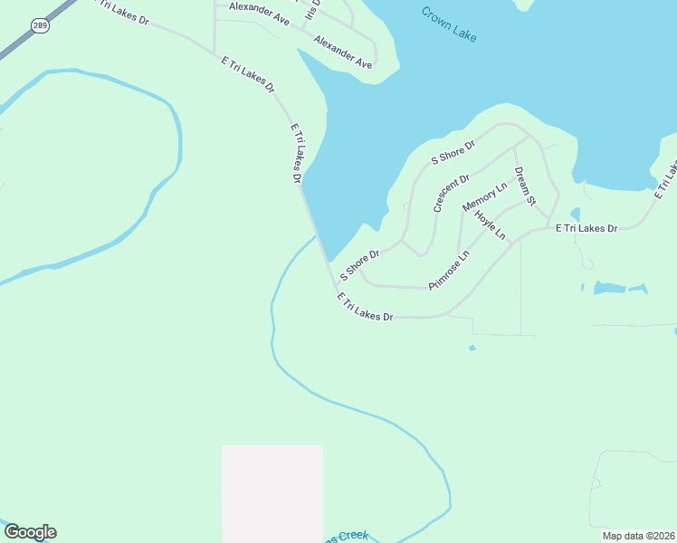 map of restaurants, bars, coffee shops, grocery stores, and more near 601 East Tri Lakes Drive in Horseshoe Bend